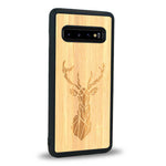 Coque Samsung S10 - Le Cerf - Coque en bois