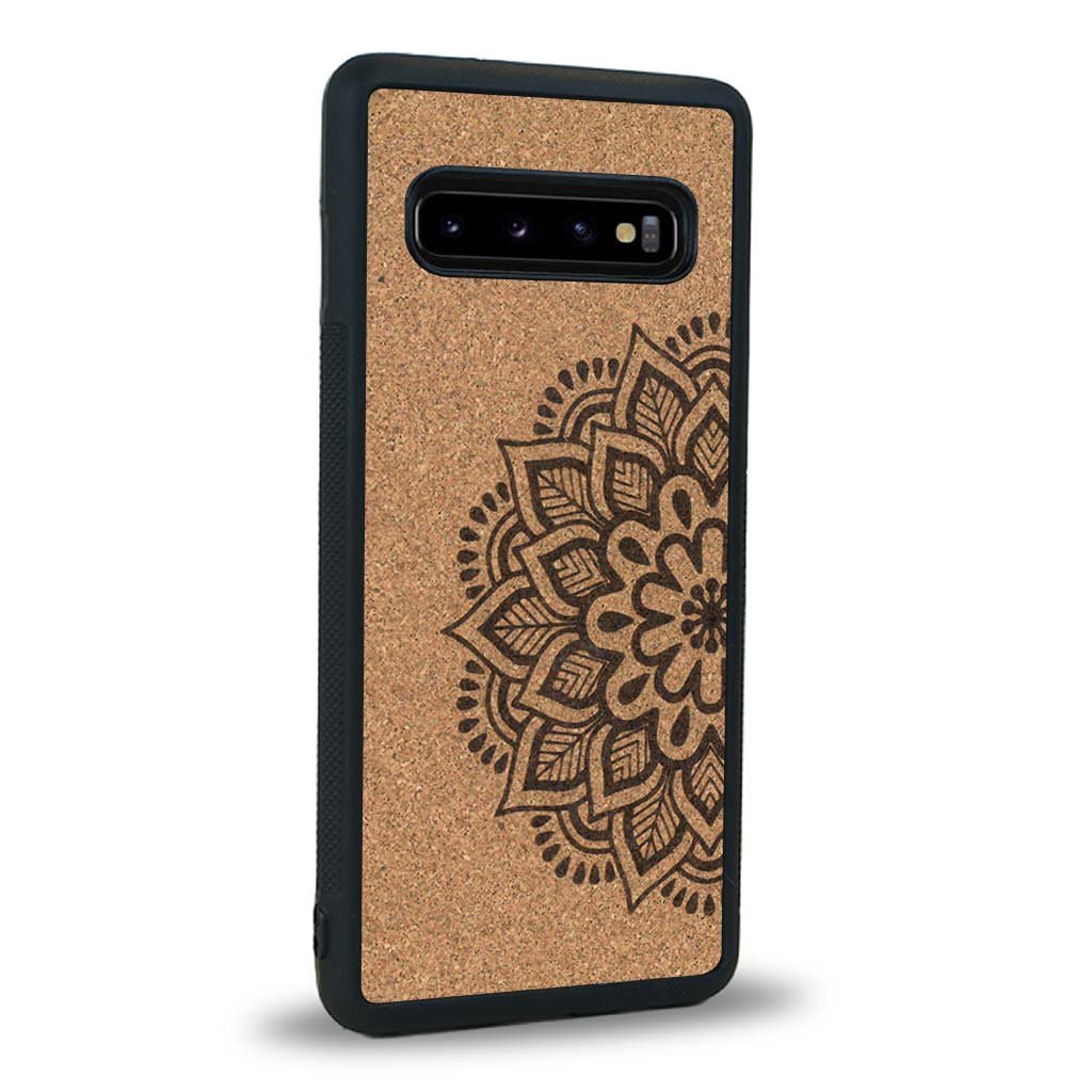 Coque Samsung S10 - Le Mandala Sanskrit - Coque en bois