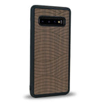 Coque Samsung S10 - Le Wavy Style - Coque en bois
