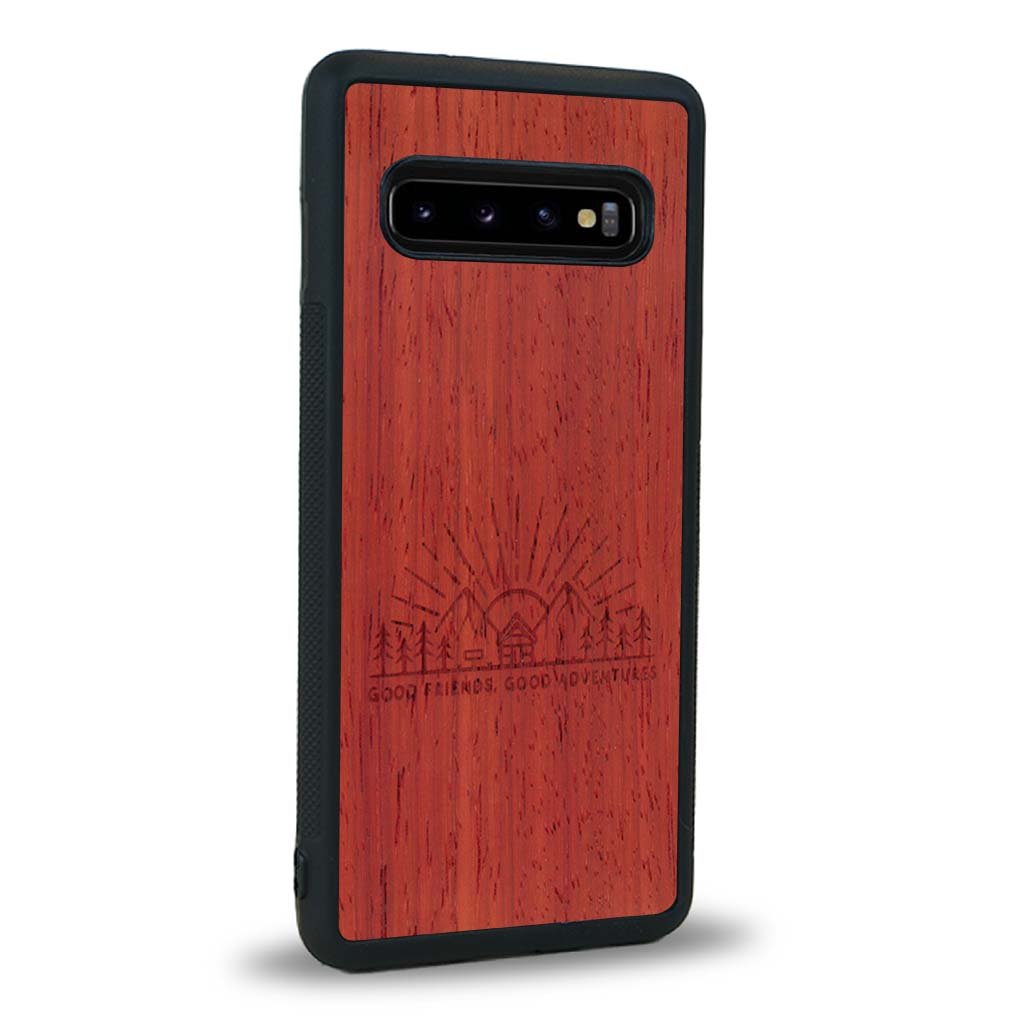 Coque Samsung S10 - Sunset Lovers - Coque en bois
