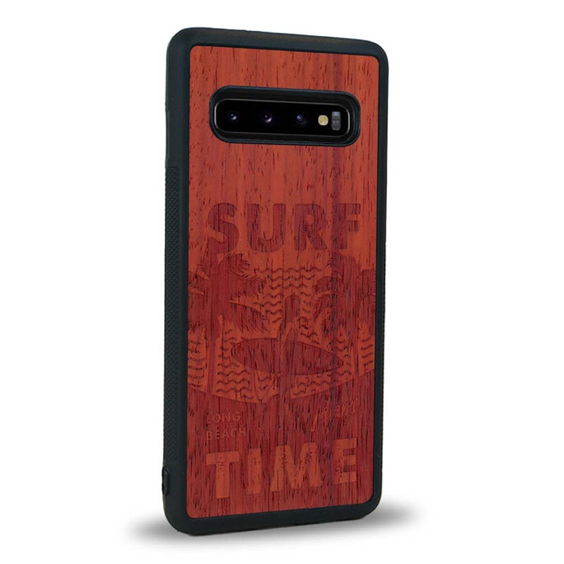 Coque Samsung S10 - Surf Time - Coque en bois