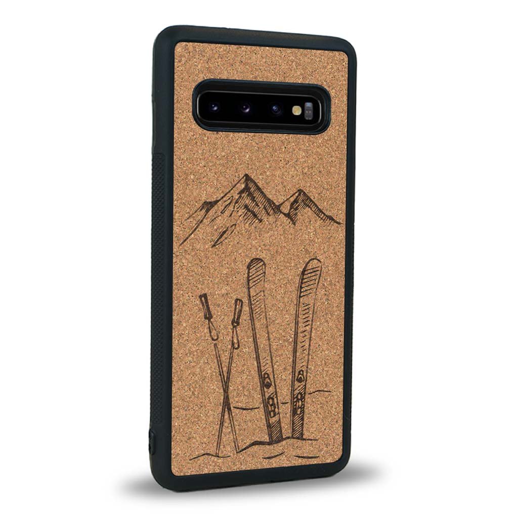 Coque Samsung S10 - Winter Holidays - Coque en bois