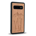 Coque Samsung S10 - Winter Holidays - Coque en bois