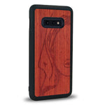 Coque Samsung S10E - Au féminin - Coque en bois