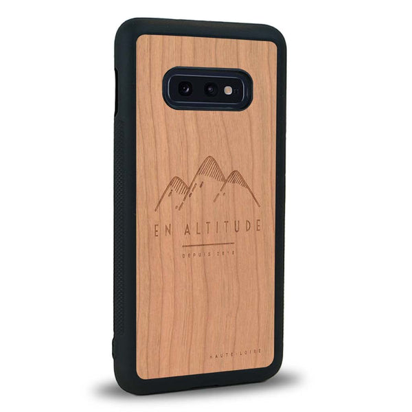 Coque Samsung S10E - En Altitude - Coque en bois