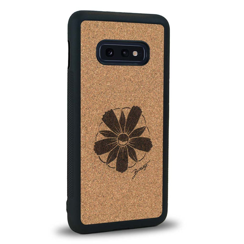 Coque Samsung S10E - La Fleur des Montagnes - Coque en bois