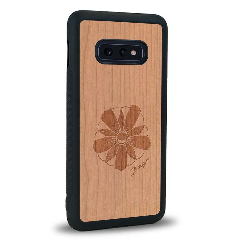 Coque Samsung S10E - La Fleur des Montagnes - Coque en bois