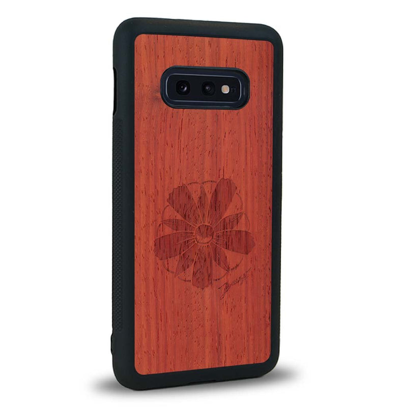 Coque Samsung S10E - La Fleur des Montagnes - Coque en bois