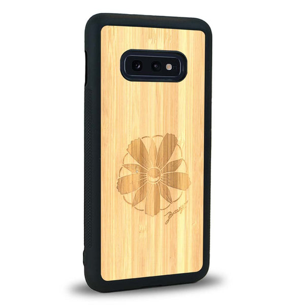 Coque Samsung S10E - La Fleur des Montagnes - Coque en bois