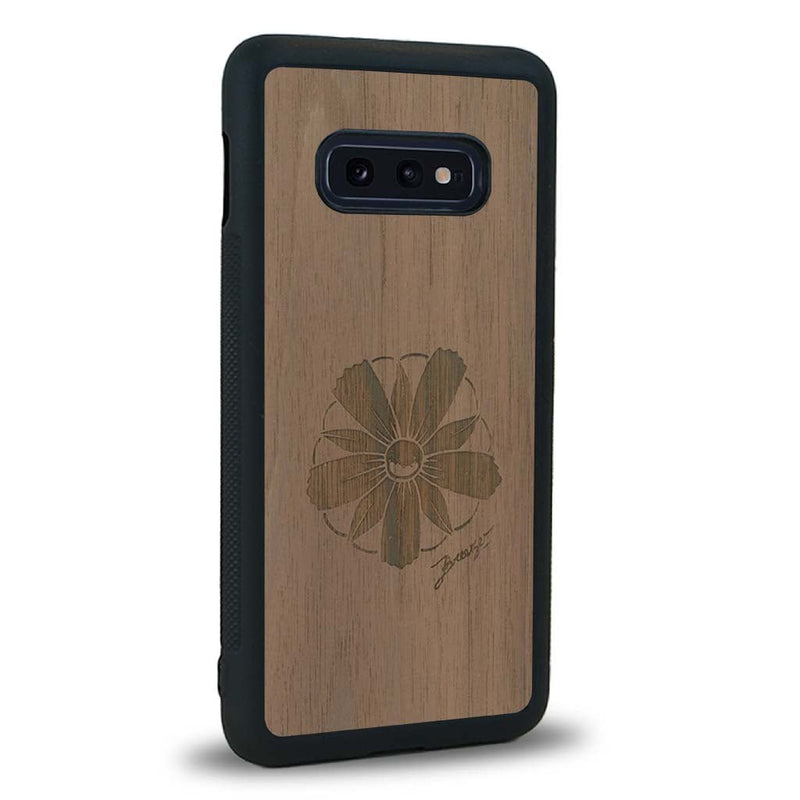 Coque Samsung S10E - La Fleur des Montagnes - Coque en bois