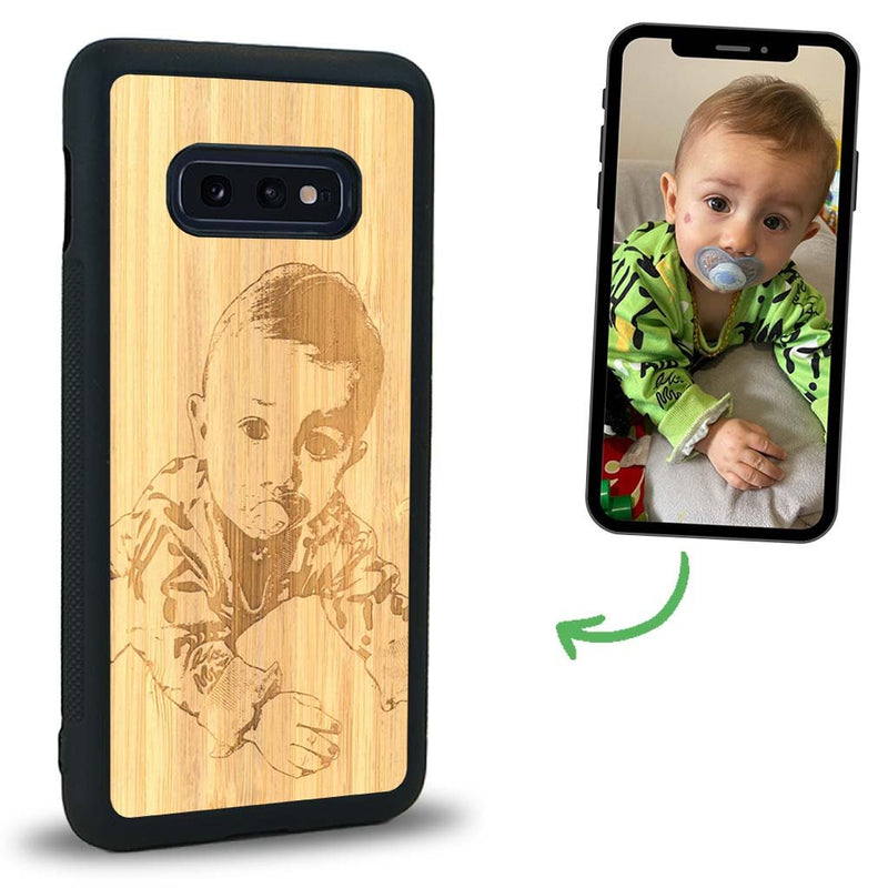 Coque Samsung S10E - La Personnalisable - Coque en bois