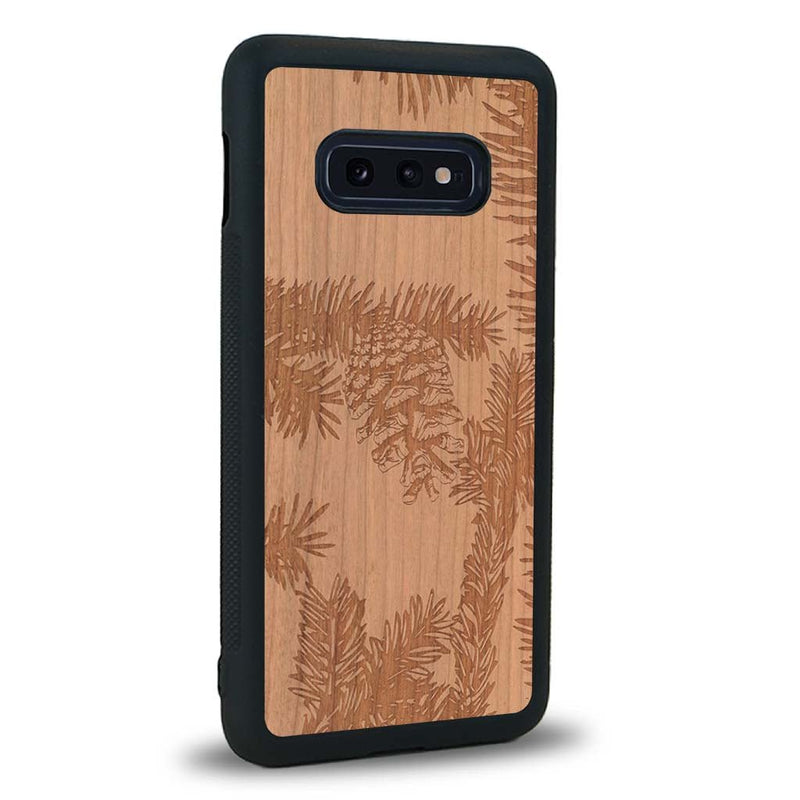 Coque Samsung S10E - La Pomme de Pin - Coque en bois