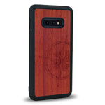 Coque Samsung S10E - La Rose des Vents - Coque en bois