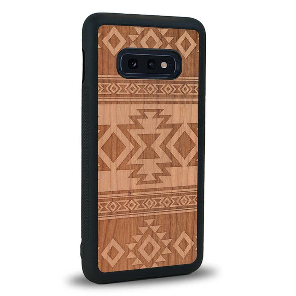 Coque Samsung S10E - L'Aztec - Coque en bois