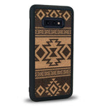 Coque Samsung S10E - L'Aztec - Coque en bois