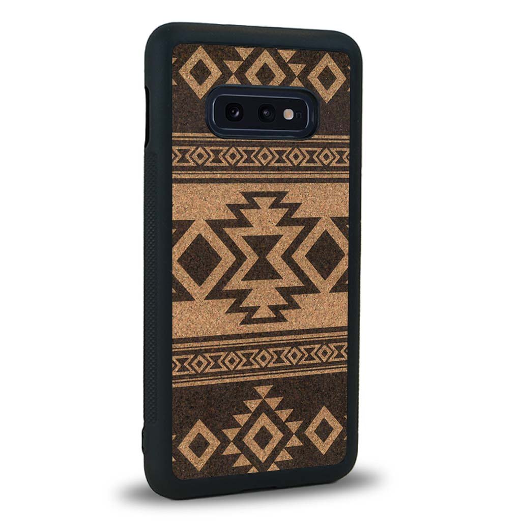Coque Samsung S10E - L'Aztec - Coque en bois