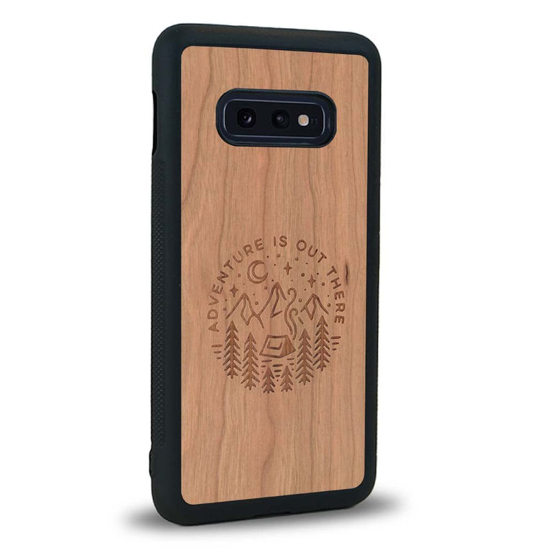 Coque Samsung S10E - Le Bivouac - Coque en bois