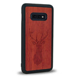 Coque Samsung S10E - Le Cerf - Coque en bois