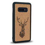 Coque Samsung S10E - Le Cerf - Coque en bois