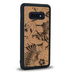 Coque Samsung S10E - Le Flamant Rose - Coque en bois