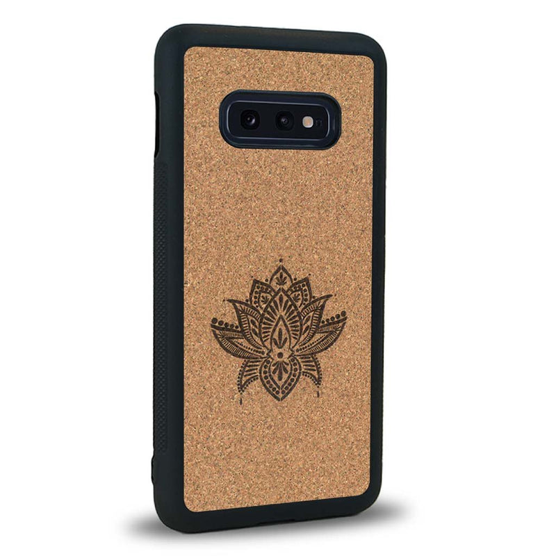 Coque Samsung S10E - Le Lotus - Coque en bois