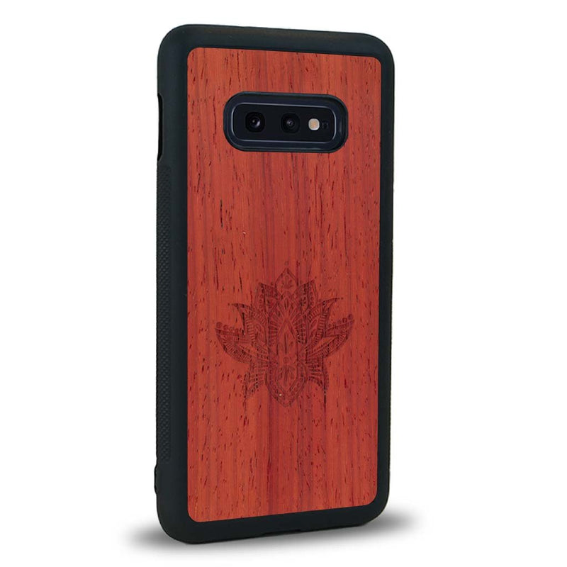 Coque Samsung S10E - Le Lotus - Coque en bois