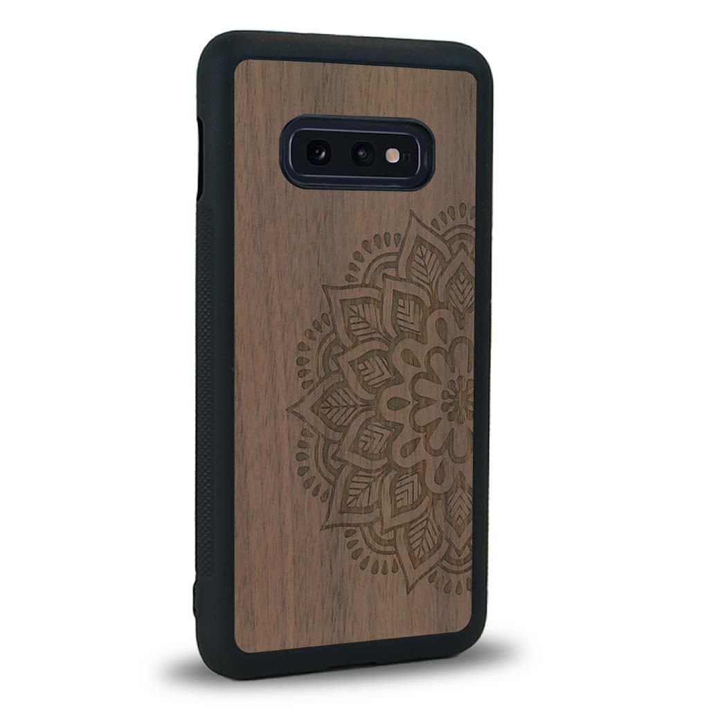 Coque Samsung S10E - Le Mandala Sanskrit - Coque en bois