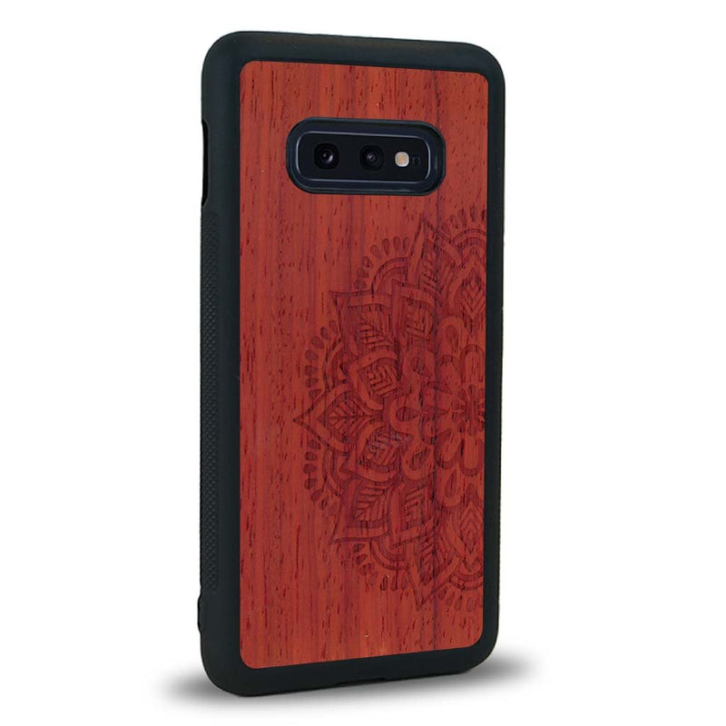 Coque Samsung S10E - Le Mandala Sanskrit - Coque en bois