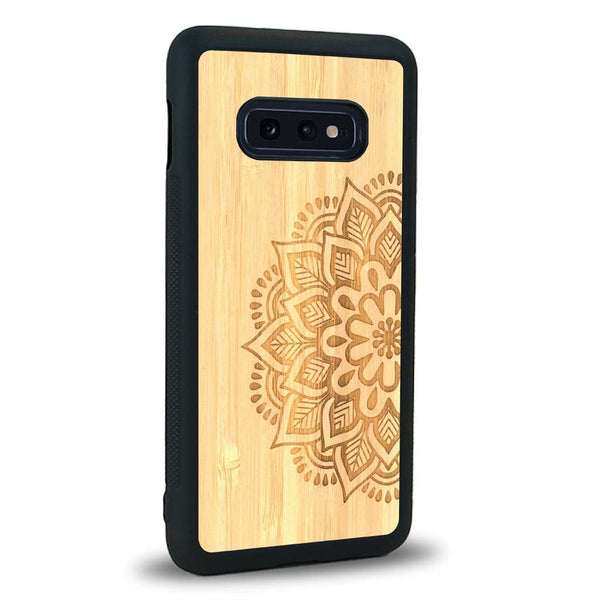 Coque Samsung S10E - Le Mandala Sanskrit - Coque en bois