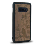 Coque Samsung S10E - Le Tigre - Coque en bois