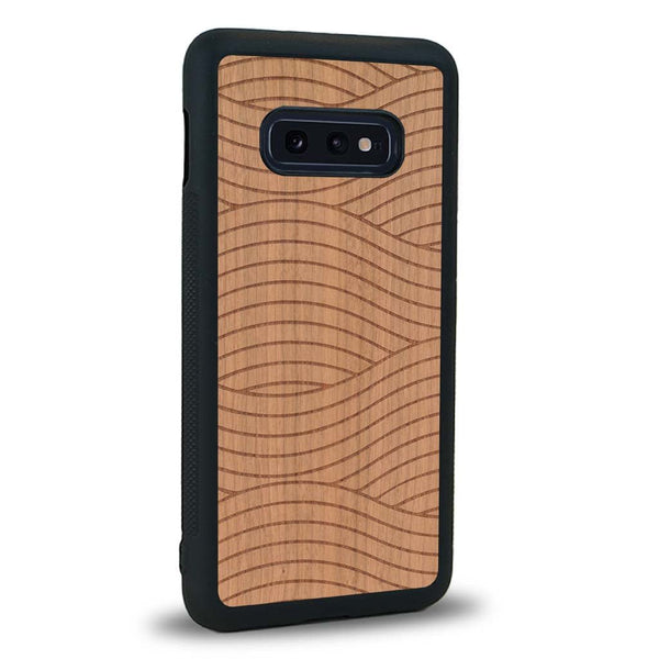 Coque Samsung S10E - Le Wavy Style - Coque en bois