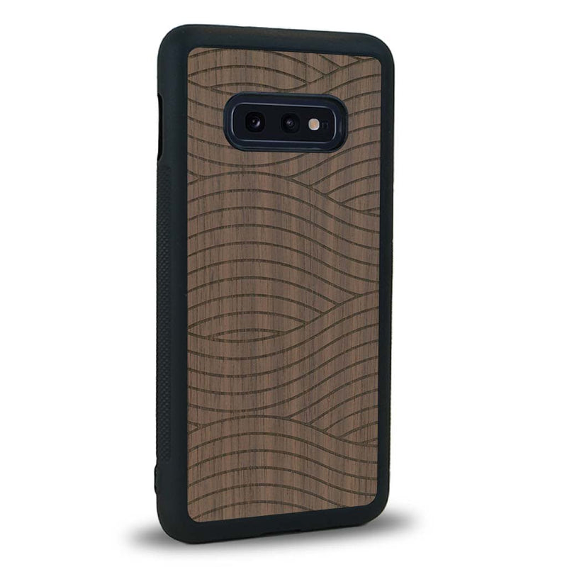 Coque Samsung S10E - Le Wavy Style - Coque en bois