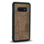 Coque Samsung S10E - L'Exploratrice - Coque en bois