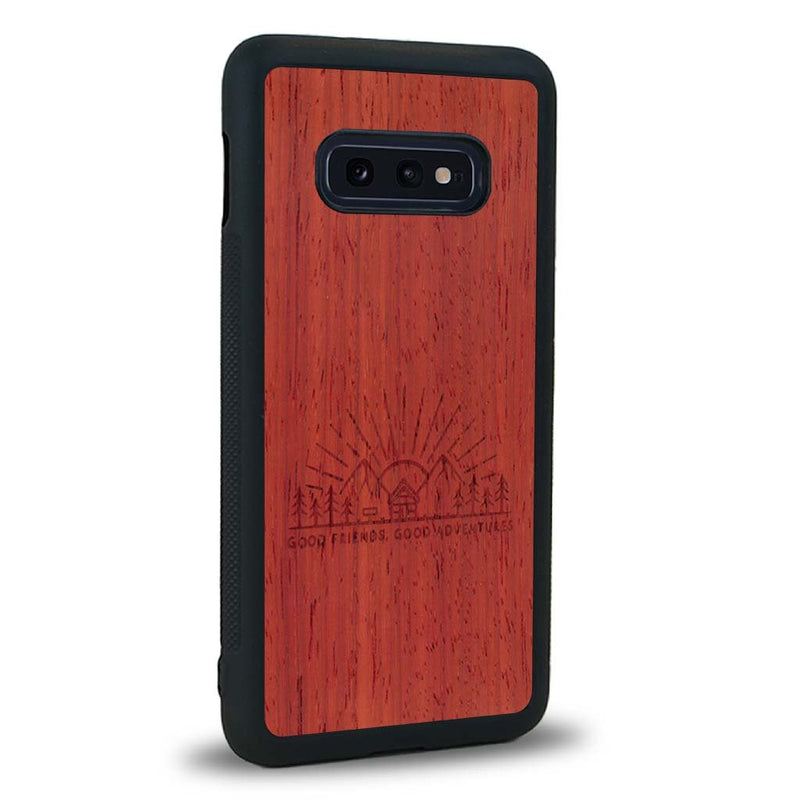 Coque Samsung S10E - Sunset Lovers - Coque en bois