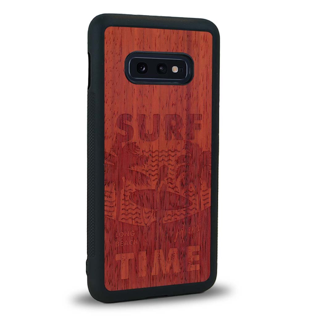 Coque Samsung S10E - Surf Time - Coque en bois