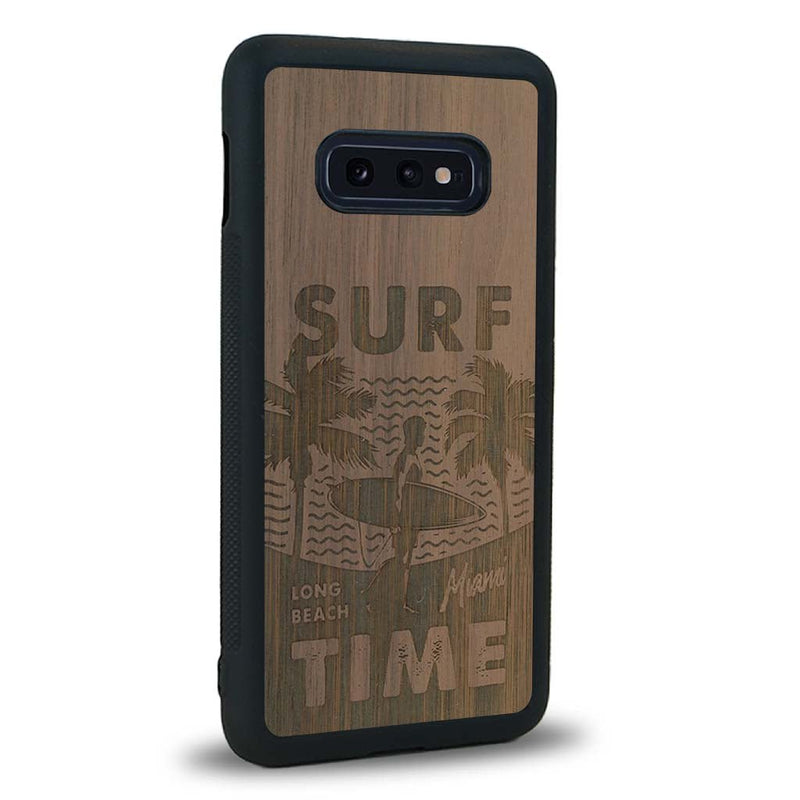 Coque Samsung S10E - Surf Time - Coque en bois