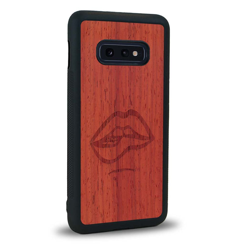 Coque Samsung S10E - The Kiss - Coque en bois