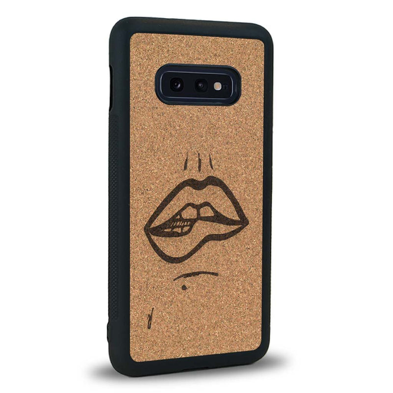 Coque Samsung S10E - The Kiss - Coque en bois