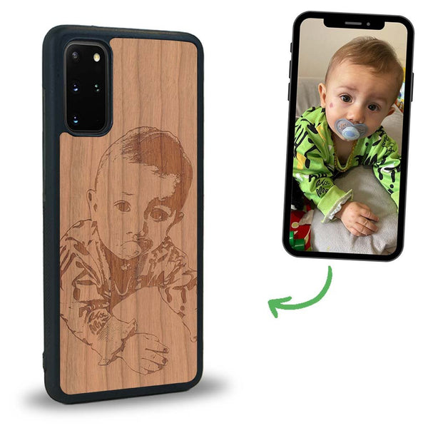 Coque Samsung S20+ - La Personnalisable - Coque en bois