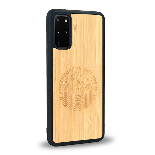 Coque Samsung S20+ - Le Bivouac - Coque en bois