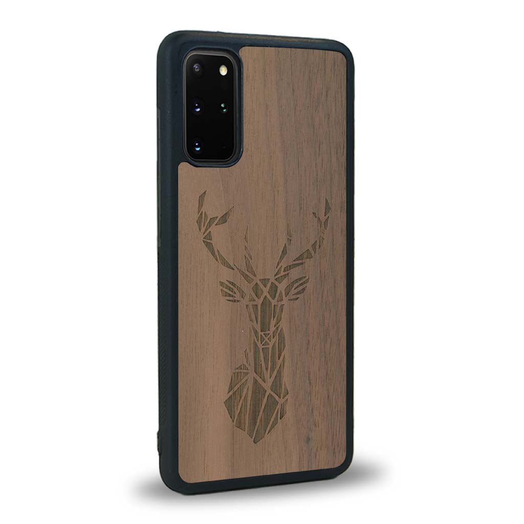 Coque Samsung S20 - Le Cerf - Coque en bois