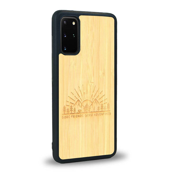 Coque Samsung S20+ - Sunset Lovers - Coque en bois