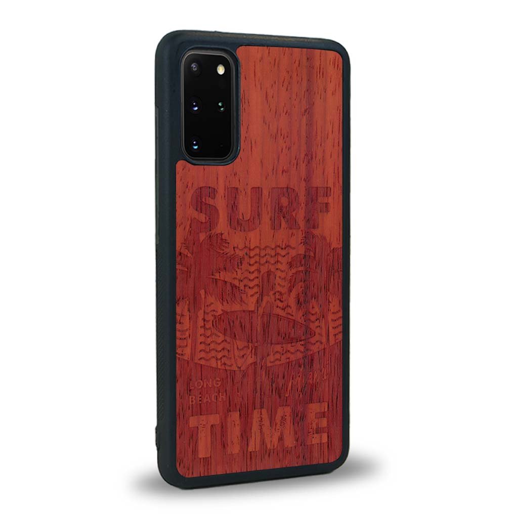Coque Samsung S20 - Surf Time - Coque en bois