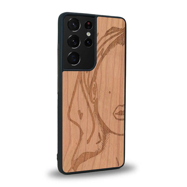 Coque Samsung S20 Ultra - Au féminin - Coque en bois