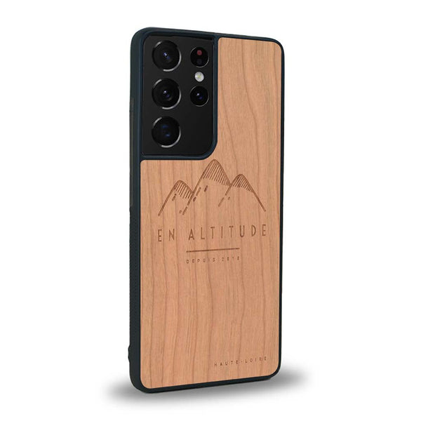 Coque Samsung S20 Ultra - En Altitude - Coque en bois