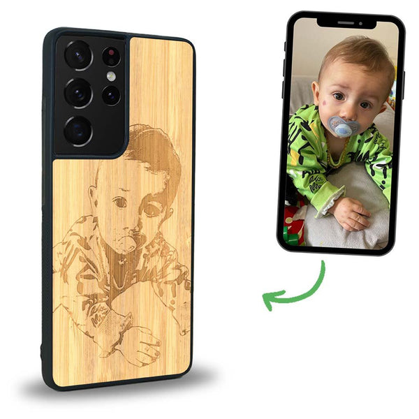 Coque Samsung S20 Ultra - La Personnalisable - Coque en bois