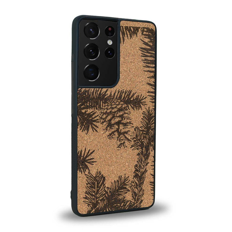 Coque Samsung S20 Ultra - La Pomme de Pin - Coque en bois