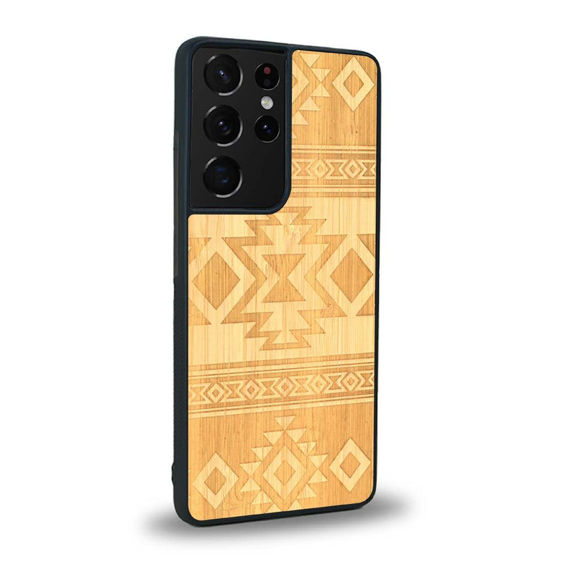 Coque Samsung S20 Ultra - L'Aztec - Coque en bois