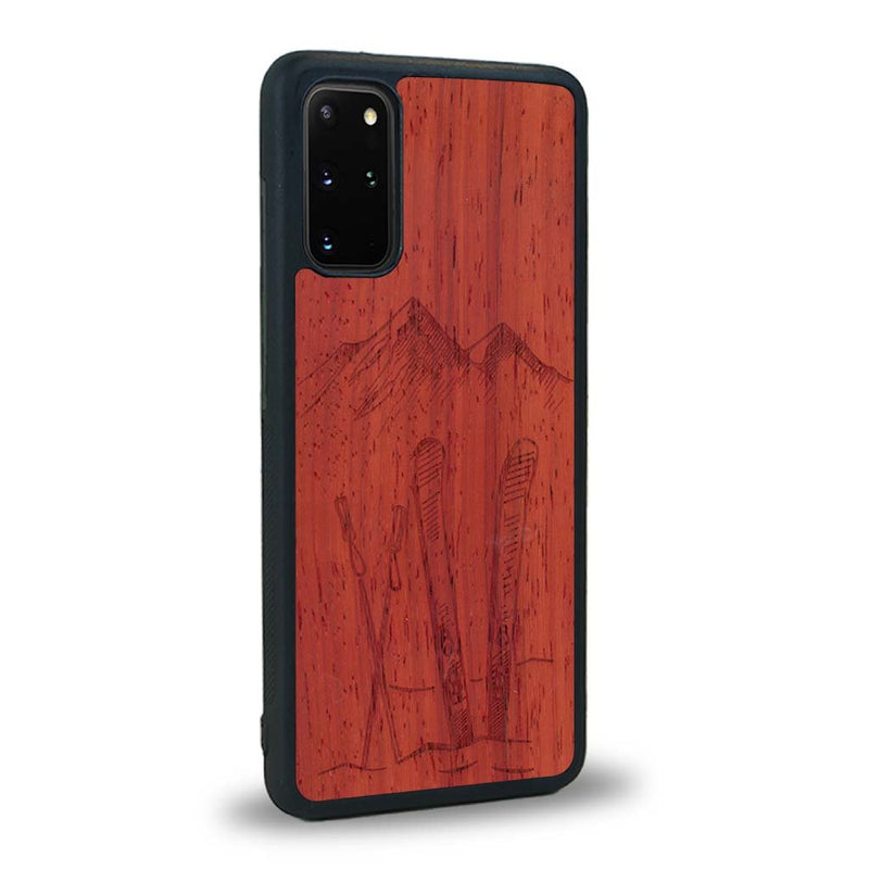 Coque Samsung S20+ - Winter Holidays - Coque en bois