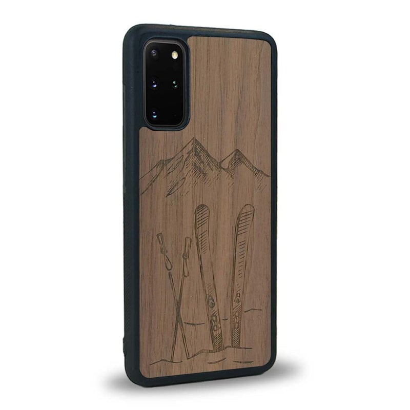 Coque Samsung S20+ - Winter Holidays - Coque en bois